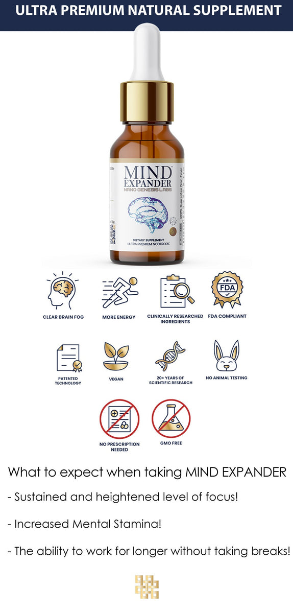 MIND EXPANDER™ - The Most Powerful Nootropic – Nano Genesis Labs